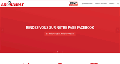 Desktop Screenshot of locsamat.fr